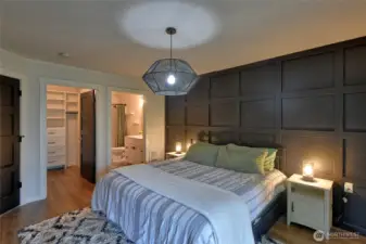 Primary bedroom is huge