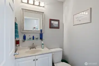 Downstairs half bath!