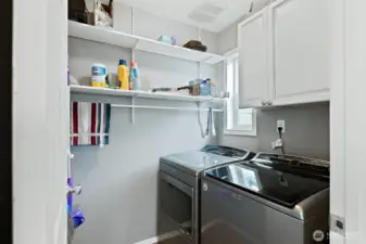 Downstairs laundry