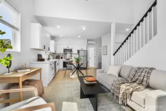 Another view of the beautiful family room.