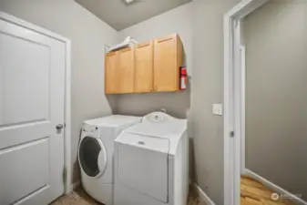 Laundry room downstairs