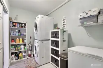 Guest house utility room.