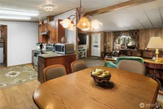 Dining Room and Kitchen