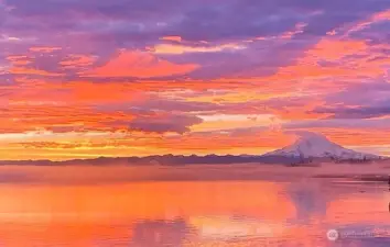 There are no words to describe this early morning view!