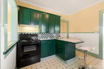 Kitchen from the Nook