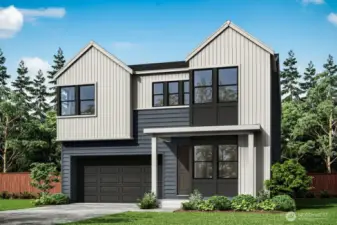 Exterior Rendering of Homesite 21.