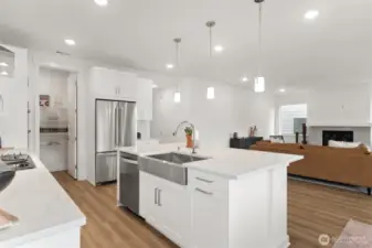 Pictures of Model Home. Not pictures of actual home. Features, colors, layout may vary.