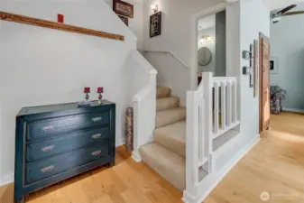 Room entryway.