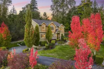 Serenity awaits in this private enclave at the coveted Reserve at Patterson Creek!