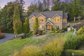 Nested in beautiful Union Hill on over 1.1 private acres, this stunning estate exemplifies luxury.