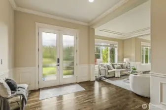Quality craftsmanship, thoughtful upgrades & unmatched attention to detail are visible from the moment you step in through the double-door entry.