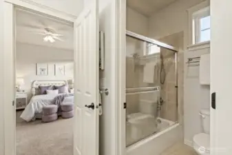 This layout where every bedroom has an ensuite bathroom is truly hard to find!