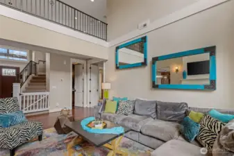 Light and bright living room.