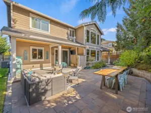 Summer time dinners, surrounded by your garden.