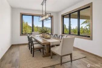 Photos, plans and elevations may be examples representing the community, community amenities, homes or artist’s renderings that may not accurately represent the actual condition of a homesite or home as constructed, and may also contain options and upgrades which are not included in the sale. Trailside Homes reserves the right to make changes to floor plans, specifications, dimensions, design and elevations without prior notice. Stated dimensions and square footage, if applicable, are estimated and should not be used as representations of the home’s actual size.