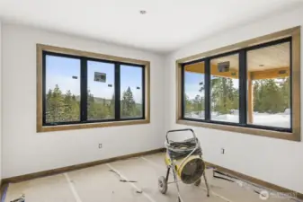 Photos, plans and elevations may be examples representing the community, community  amenities, homes or artist’s renderings that may not accurately represent the actual  condition of a homesite or home as constructed, and may also contain options and  upgrades which are not included in the sale. Trailside Homes reserves the right to make  changes to floor plans, specifications, dimensions, design and elevations without prior  notice. Stated dimensions and square footage, if applicable, are estimated and should  not be used as representations of the home’s actual size