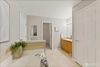 The layout is both functional and luxurious, designed for comfort and convenience.