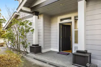 Fresh exterior paint