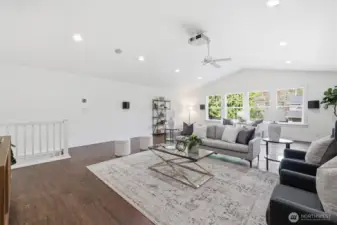 Family room (staged)