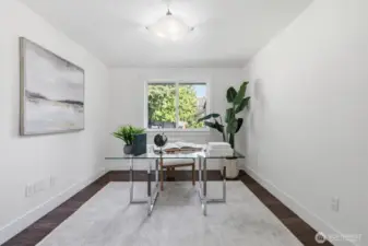 Home office (staged)