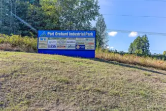 Port Orchard Industrial Park - Great location and signage from freeway!