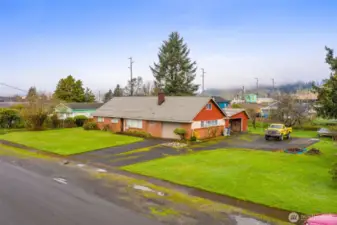 Spacious .41 acre parcel, comprised of 3 lots