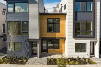 Welcome to Ivy North. Striking modern architecture and clean curb appeal set the tone for elevated living in this brand-new residence.