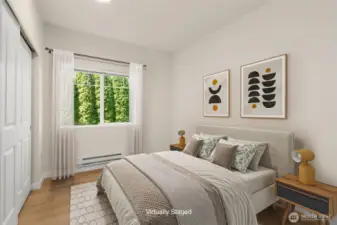 Second Bedroom *virtually staged*