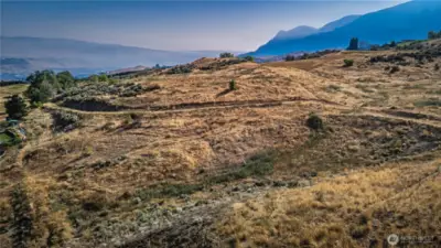 Access road and potential home site