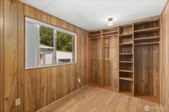 Primary Suite Walk-in Closet