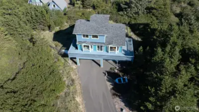 Aerial View of Home