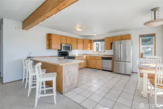 Kitchen and Dining Area