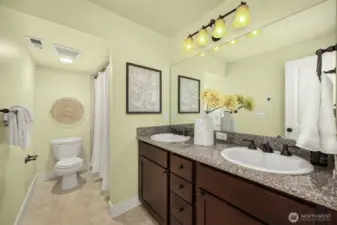 Full Bath on 3rd Floor