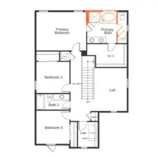 Rendering not of actual home