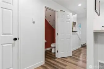 Downstairs Powder room