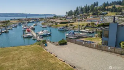 Enjoy sweeping marina and water views with sailboats at your doorstep, offering the perfect setting for a true Pacific Northwest boating lifestyle.