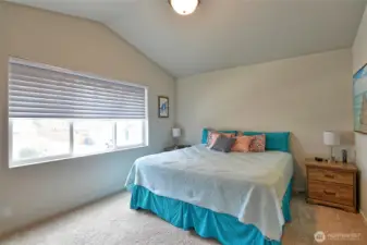 Primary bedroom on the main floor.