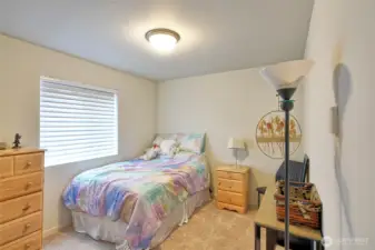 One of the bedrooms on the main.