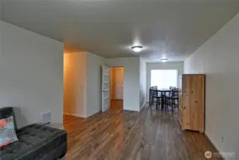 Downstairs coming in from the garage way