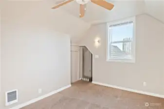 Upstairs Bedroom or bonus