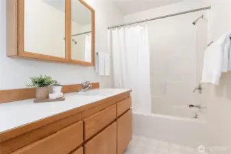 Main full bathroom