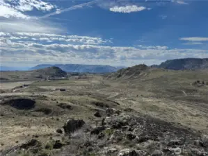 Views for miles from proposed building pads on property