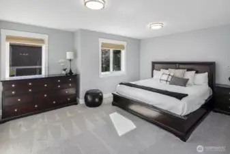 Bedroom #4 is large with a closet and could convert to a bonus room/flex space.