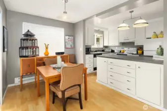 Kitchen with lots of counter space
