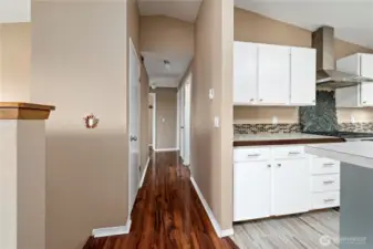 upstairs hallway to bedrooms