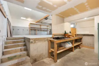 Workspace in Garage