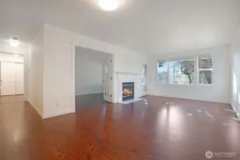 Den French Doors open