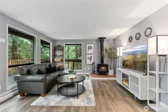 Large windows for extra natural light