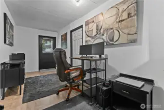 Perfect WFH setup with remodeled garage office