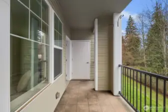 Morning coffee space